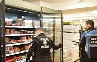 Marketlere zabıta denetimi