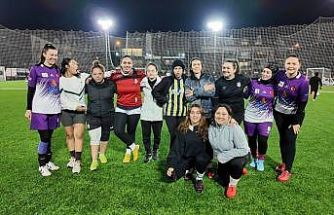 Marmaris’te kadınlardan 9 yıllık futbol geleneği