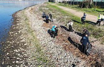 "Mavi Takım" ekibi 16 tonun üzerinde atık topladı