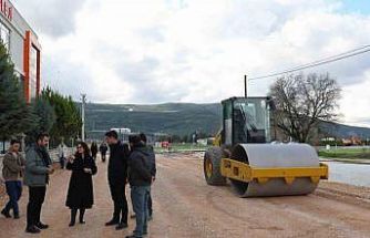 Menteşe Belediyesi’nden kolejler bölgesinde yoğun mesai