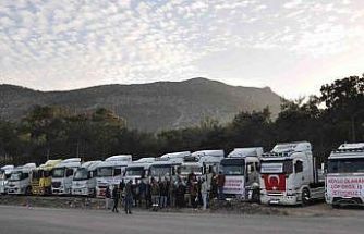 Mersin Silifkeli kamyonculardan taşeron tepkisi