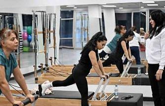 Mersin’de kadınlar reformer pilatesle bedenen ve ruhen güçleniyor