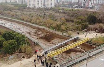 Mersin’de şiddetli yağış sel ve su taşkınlarına neden oldu