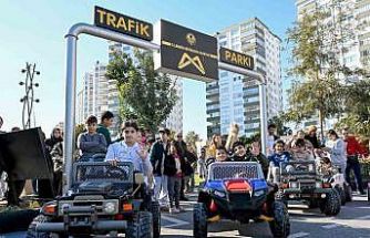 Mersin’deki Trafik Parkı çocukların akınına uğradı
