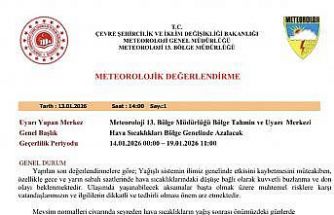 Meteorolojiden 5 il için buzlanma ve don uyarısı