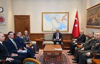 Milli Savunma Bakanı Güler, ABD Büyükelçisi ve Suriye Özel Temsilcisi Barrack’ı kabul etti
