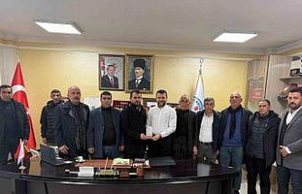 Muhtarlardan Başkan Seydaoğlu’na teşekkür plaketi