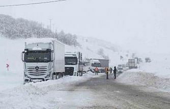 Muş-Bingöl kara yolunda kar engeli: 60 araç ve 140 kişi kurtarıldı