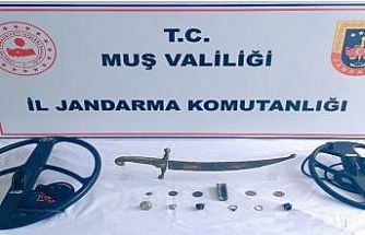 Muş’ta tarihi eser kaçakçılığı