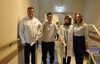 Nadir görülen hastalığa yakalanmıştı, başarılı ameliyatların ardından sağlığına kavuştu