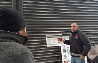 Narkotik ekiplerinden önleyici bilgilendirme çalışması