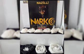 Nazilli’de 9 kilo 428 gram uyuşturucu ele geçirildi