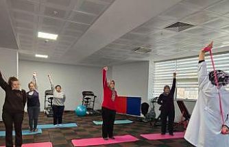 Nazilli’de kadınlar güne sporla başlıyor