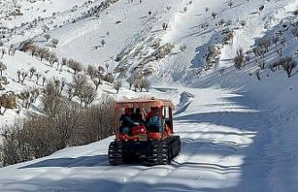 Nemrut Dağı eteklerinde hasta kurtarma operasyonu