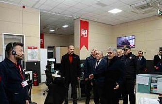 Niğde protokolünden yılbaşı gecesi görev başındaki ekiplere ziyaret
