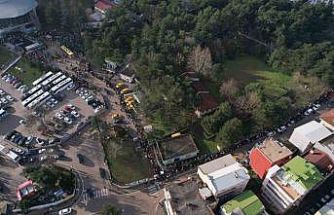 O istasyonda yine aynı manzara