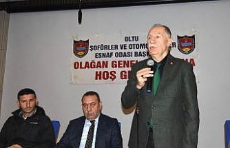 Oltu Şoförler ve Otomobilciler Odası’nda seçim heyecanı