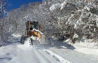Ordu’da karla mücadele: 3 günde toplam 18 bin km yol ulaşıma açıldı