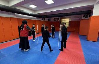 Ortaokul öğrencileri gönüllerince eğlendi