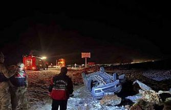 Otomobil takla attı, sürücü ağır yaralandı