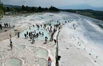 Pamukkale 2025’in en fazla ziyaret edilen 2’inci örenyeri oldu
