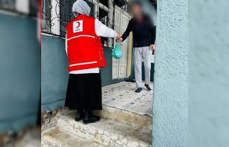 Patnos’ta Türk Kızılay tarafından kurban bağışı çalışması yapıldı