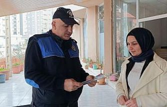 Polis ekiplerinden siber suçlar ve şiddete karşı bilgilendirme