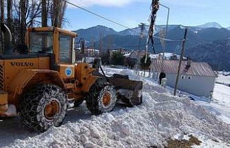 Posof’ta karla mücadele çalışmaları başladı