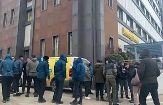 PTT’de iş bırakma eylemi