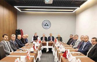 Rektör Altun’dan KAYSO yönetimine ’bilgilendirme toplantısı’