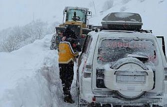 Rize’de kar nedeniyle 31 köy yolu ulaşıma kapandı