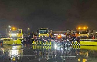 Sabiha Gökçen Havalimanı’nda kar tedbirleri