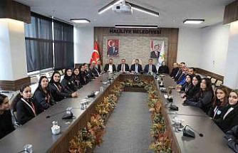 Şampiyon takımdan Canpolat’a ziyaret