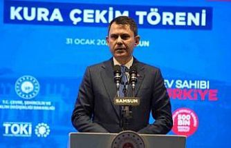 Samsun’da "Ev Sahibi Türkiye" Kura Çekim Töreni