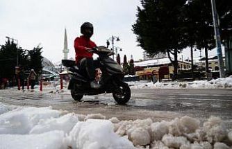 Samsun’da motosiklet ve kuryelerin trafiğe çıkışı kısıtlandı