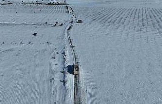 Şanlıurfa kırsalındaki yollar ulaşıma açıldı