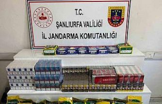 Şanlıurfa’da 6 bin 180 paket gümrük kaçağı sigara ele geçirildi