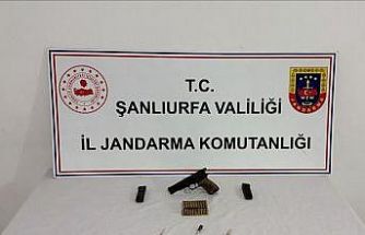 Şanlıurfa’da 7 adet ruhsatsız silah ele geçirildi