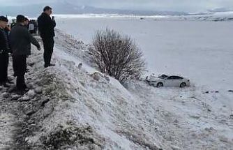 Sarıkamış’ta trafik kazası: 1 yaralı