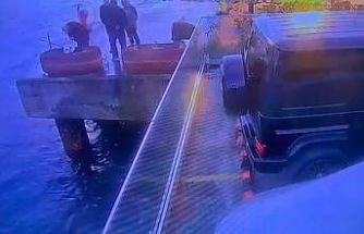 Sarıyer’de hayatını kaybeden motosikletli gencin denize düştüğü anlar kamerada