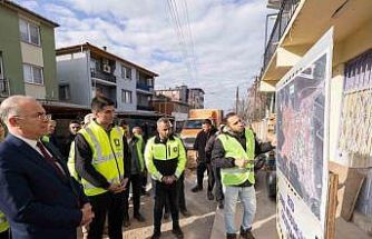 Sarnıç’ta içme suyu yatırımı hızla ilerliyor