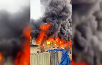 Şehir hastanesi yangınıyla ilgili yeni görüntüler ortaya çıktı