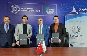 Selendili süt üreticilerine süt tankeri desteği