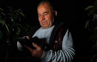 Seralarda dona karşı sıcaklıklar cep telefonundan anlık takip ediliyor