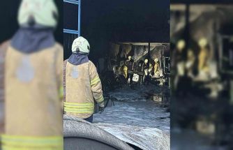 Silivri Sanayi Sitesi’nde yangın: Dikkatli çıraklar facianın önüne geçti