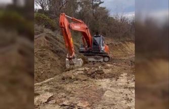 Sinop’ta kapanan yol tekrar ulaşıma açıldı