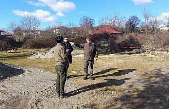 Sinop’ta leylek popülasyonu projesi sahada incelendi