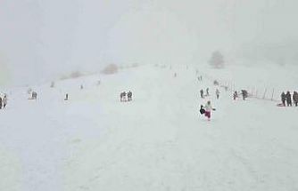 Sis ve yağışa rağmen Keltepe’ye akın ettiler