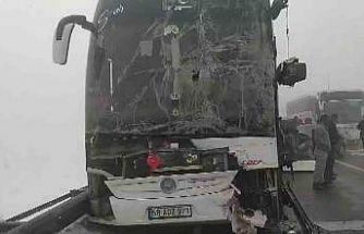 Sivas’ta sis zincirleme kazaya neden oldu: 7 yaralı