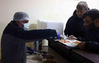 Soğuk havalarda evsizlere BİMEKAN hizmeti